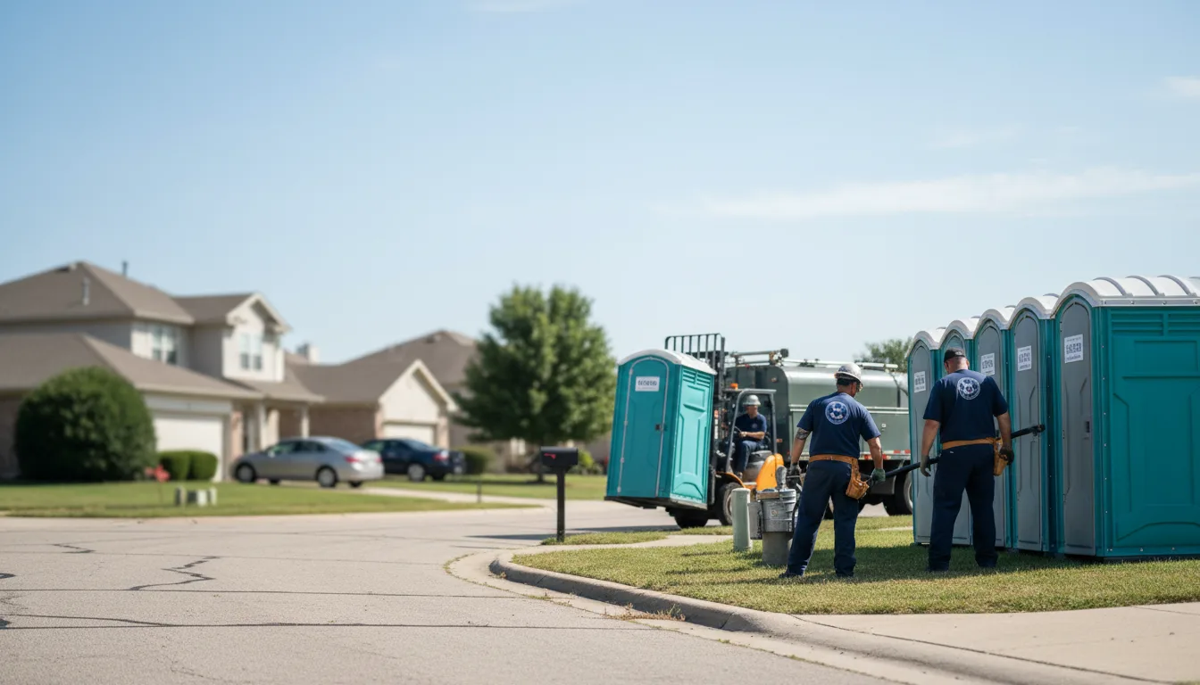 Porta Potty Rental in New Market, IN near me